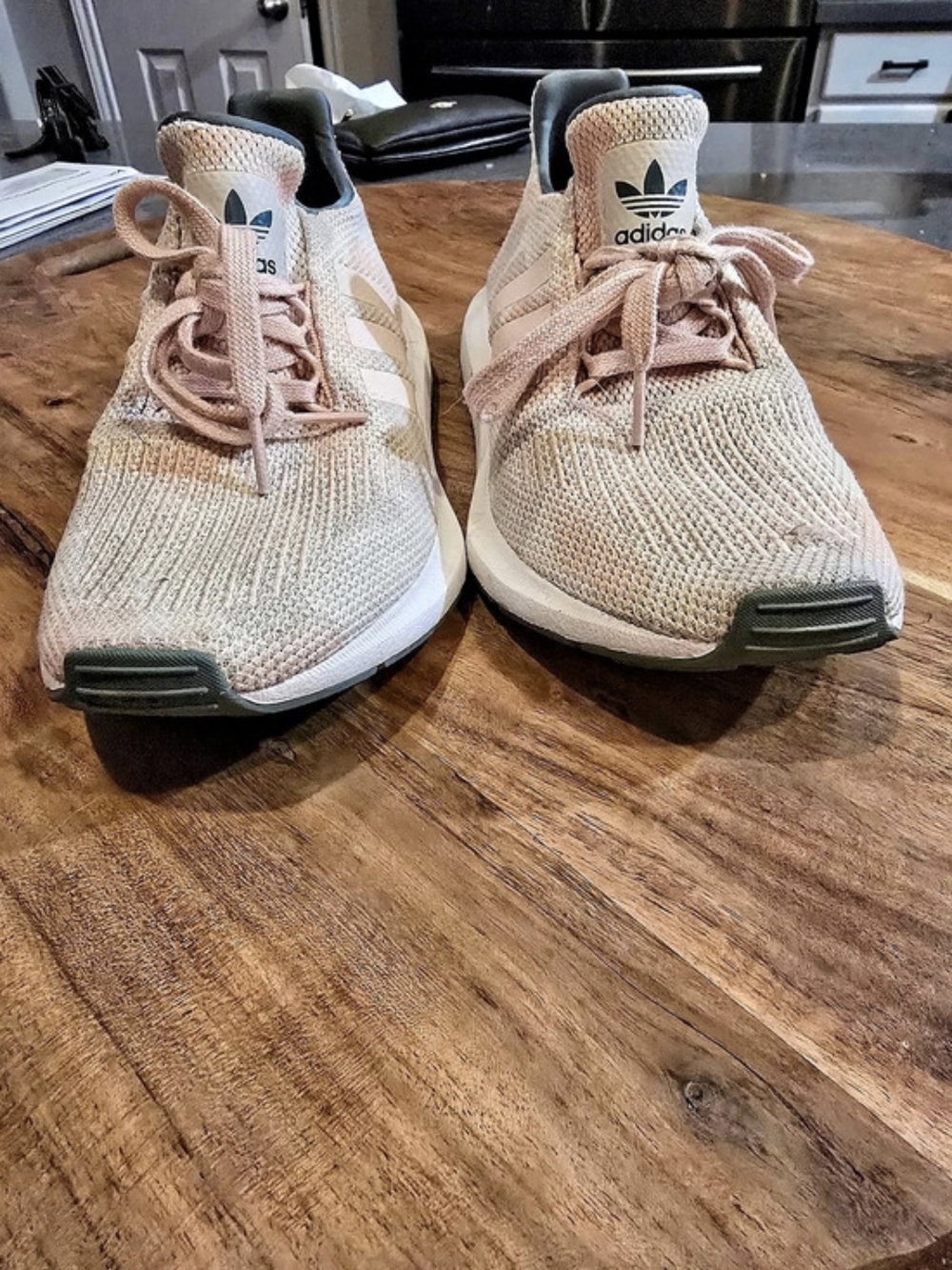 adidas Swift Run X Pink Tint Pink & White Athletic Shoes